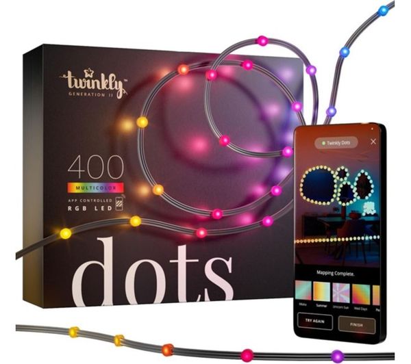 Twinkly Dots Smart 400 Rgb Led String Lights 20 M