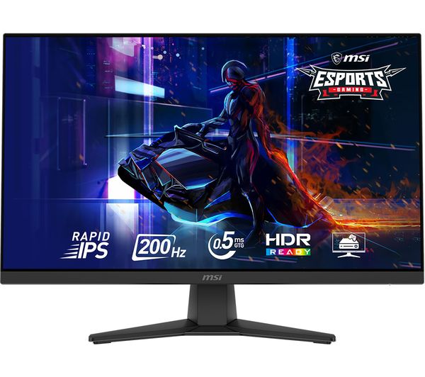 An image of MSI MAG 272F Full HD 27" Rapid IPS Refurbished Gaming Monitor - Black (Excellent Condition)