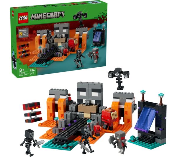 An image of LEGO Minecraft 21590 Wither Battle Set