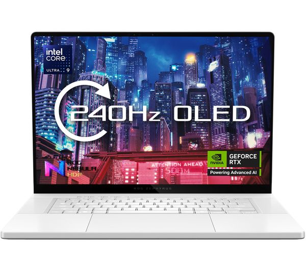 An image of ASUS ROG Zephyrus G16 16" Gaming Laptop - Intel Core Ultra 9, RTX 5070, 1 TB SSD