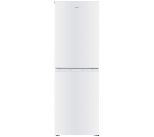 An image of LOGIK LFC55W26 60/40 Fridge Freezer - White