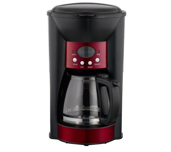 LOGIK LC10DCR12 LOGIK LC10DCR12 Coffee Maker Red Currys Business