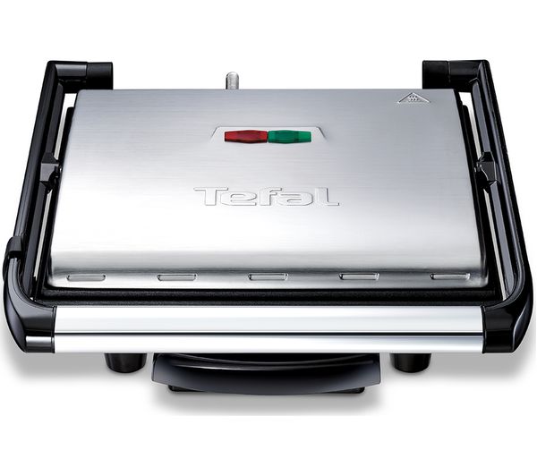 TEFAL Inicio GC241D40 Grill - Silver, Silver