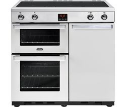 BELLING Gourmet 90Ei Professional Electric Induction Range Cooker - Stainless Steel