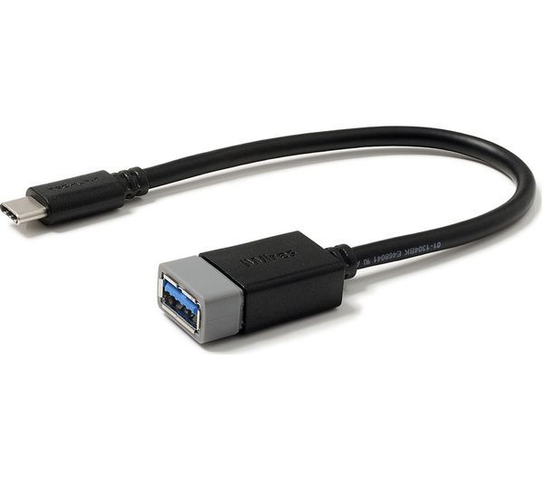 TECHLINK USB Type-C to USB-A Adapter - 0.15 m