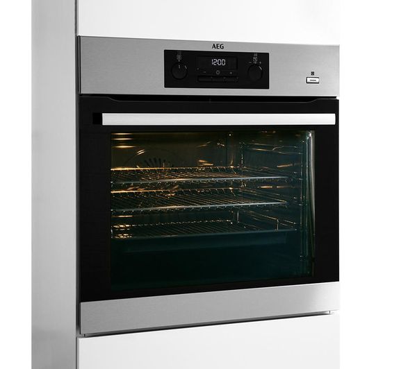 AEG SteamBake BPS352020M Electric Steam Oven Stainless Steel Fast Delivery Currysie
