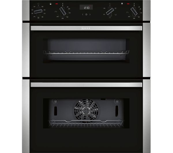 Neff N50 J1ace2hn0b Electric Built Under Double Oven Stainless Steel
