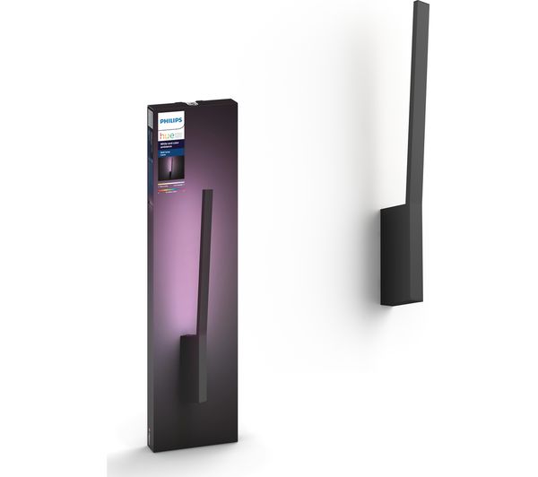 PHILIPS HUE Hue Liane Wall Lantern - Black - 4090230P7 - Currys