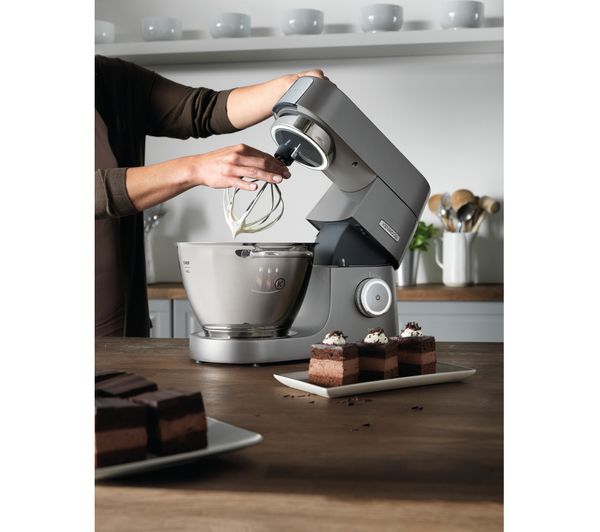 Buy KENWOOD Chef Titanium KVC7300S Stand Mixer Silver Free Delivery Currys