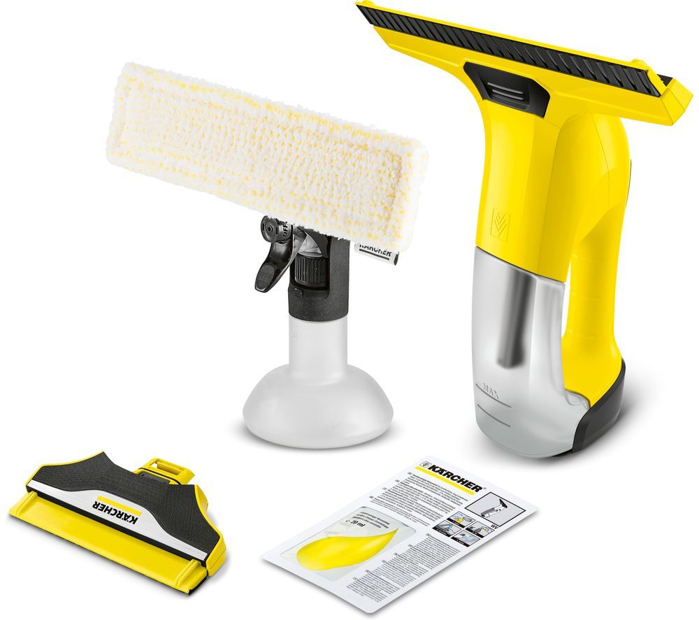 WV 6 Premium Window Vacuum Cleaner - Yellow, Yellow