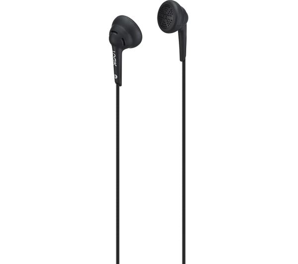 Image of LOGIK Gelly LGELBLK21 Headphones - Black