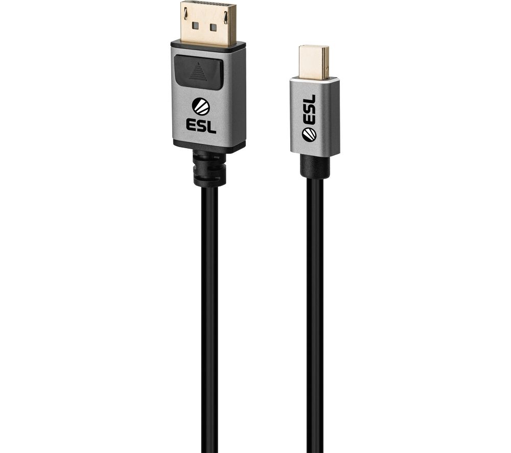 ESL Gaming DisplayPort to Mini DisplayPort Cable - 2 m