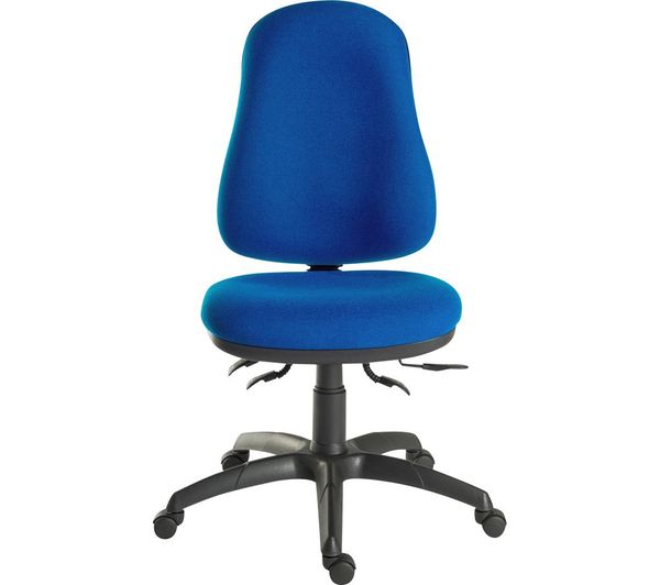 Teknik Ergo Comfort 9500blu Fabric Tilting Operator Chair Blue