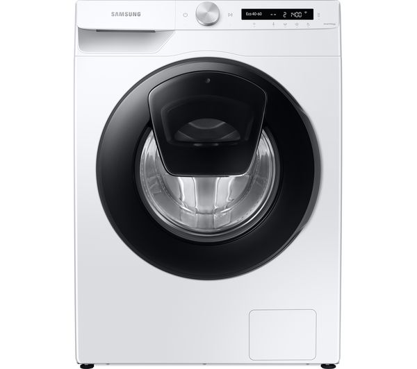 Image of SAMSUNG Series 5+ AddWash WW80T554DAW/S1 WiFi-enabled 8 kg 1400 Spin Washing Machine - White