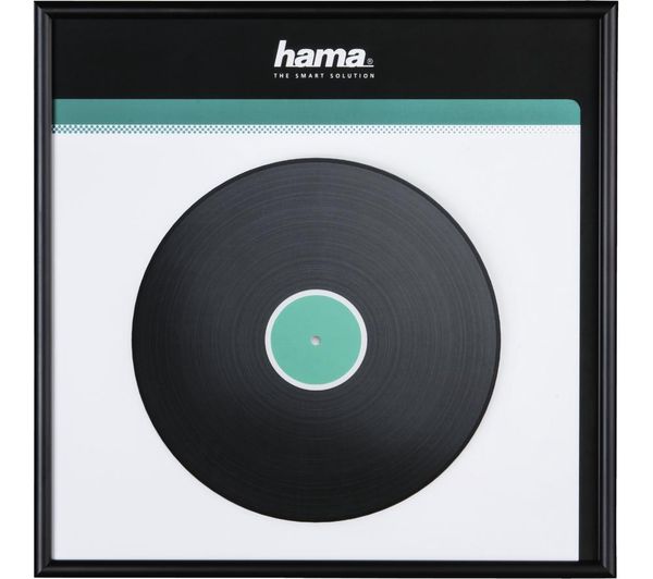 HAMA LP Vinyl Record Display Frame - Black