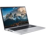 £379, ACER Aspire 3 15.6inch Laptop - Intel® Core™ i3, 128 GB SSD, Silver, Free Upgrade to Windows 11, Intel® Core™ i3-1115G4 Processor, RAM: 4 GB / Storage: 128 GB SSD, Full HD screen, Battery life: Up to 9 hours, n/a