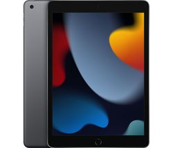 10.2" iPad (2021) - 256 GB, Space Grey
