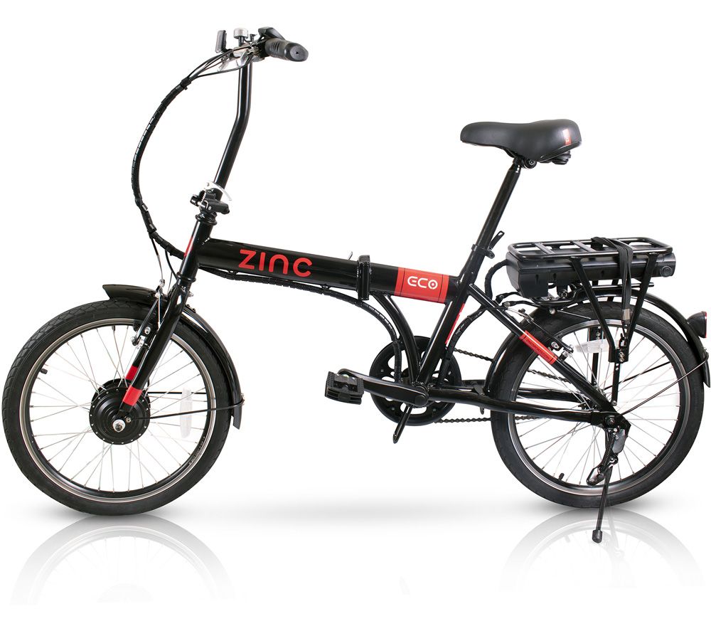 Eco 20" Folding Electric Bike - Red & Black