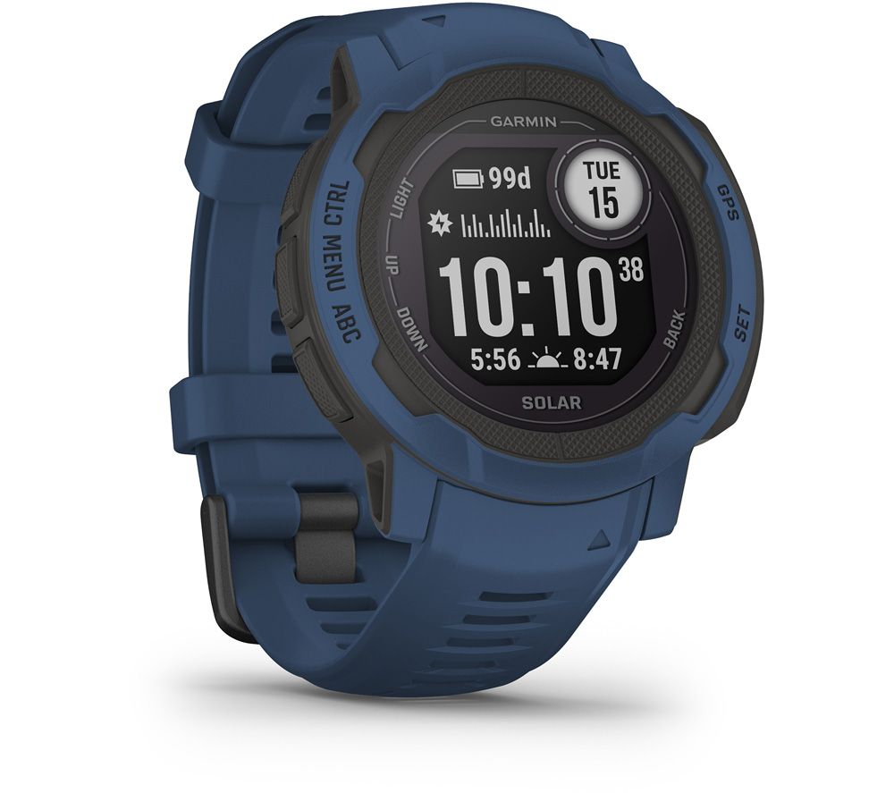 garmin instinct solar tidal blue