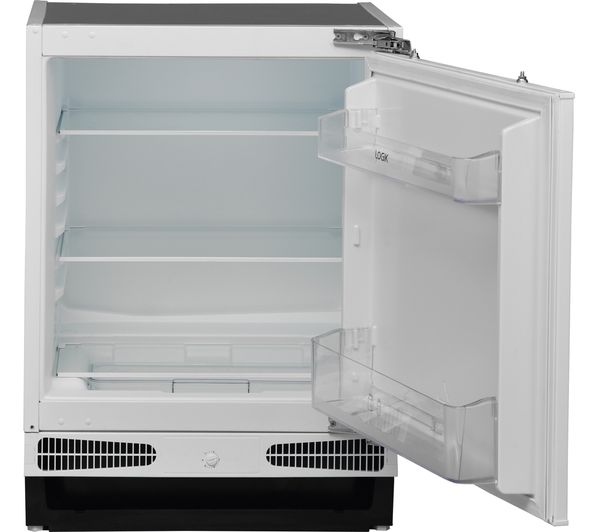  LOGIK LIL60W22 Integrated Undercounter Fridge Fixed Hinge Currys