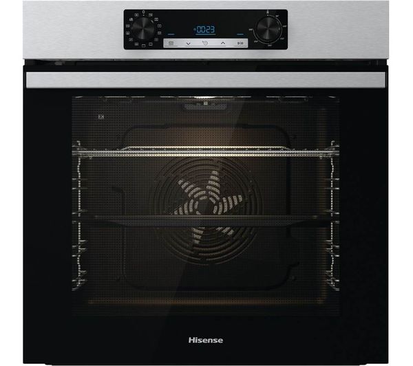 Hisense Airfry Bi64211px Electric Pyrolytic Oven Black Stainless Steel