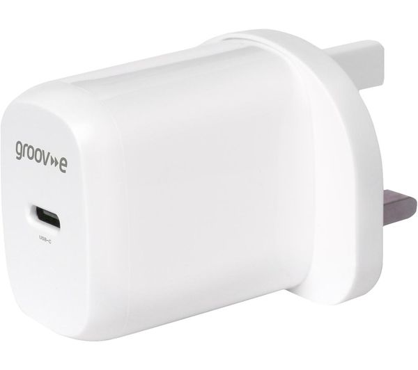 Groov E Gvma107we 20 W Usb Type C Charger
