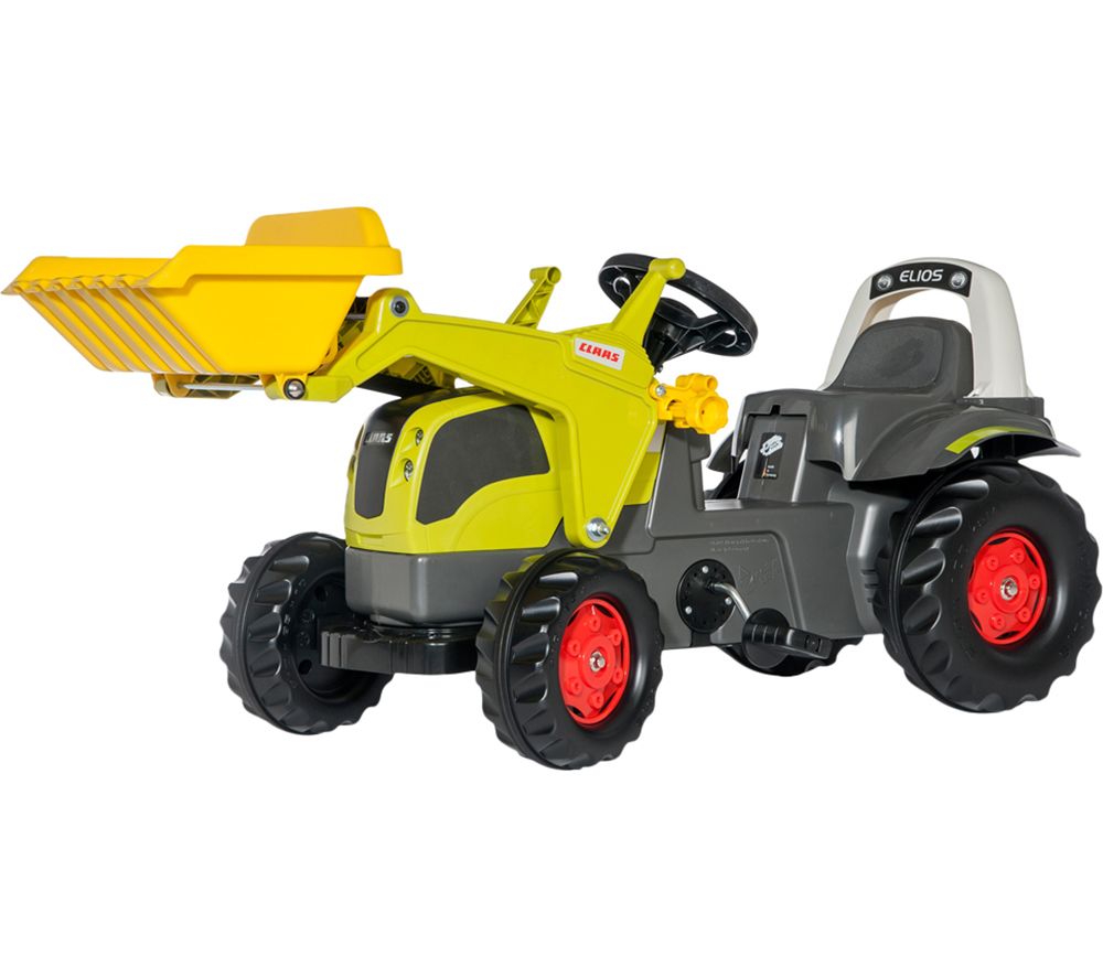 rollyKid CLAAS Elios 230 Kids’ Ride-On Toy - Green & Yellow