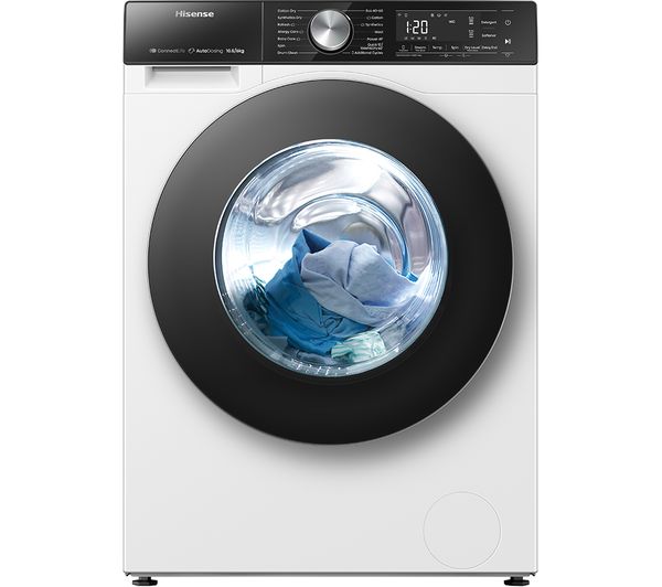 Hisense 5s Series Auto Dosing Wd5s1045bw Wifi Enabled 105 Kg Washer Dryer White