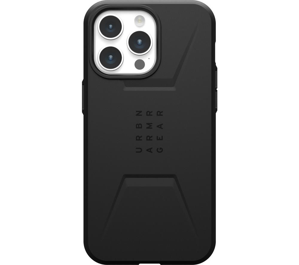 Civilian iPhone 15 Pro Max Case - Black 