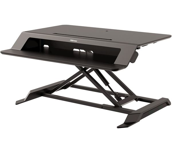 Fellowes Lotus Lt Standing Desk Converter Black