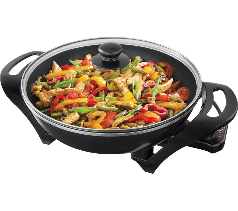 35870 Electric Wok & Multicooker - Black