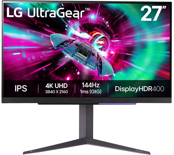 Lg Ultragear 27gr93u Baek 4k Ultra Hd 27 Ips Lcd Gaming Monitor Black