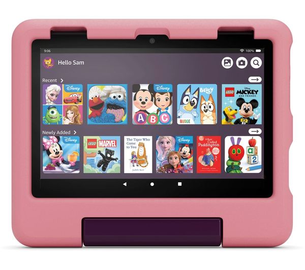 Amazon Fire Hd 8 Kids Ages 3 7 Tablet 2024 32 Gb Disney Princess