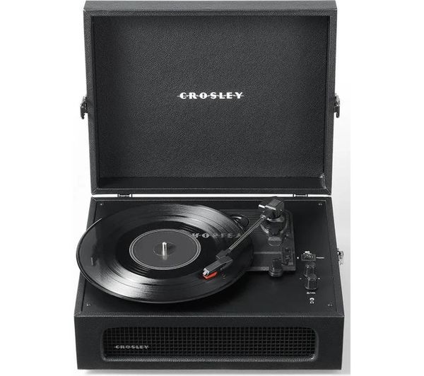 Crosley Voyager Belt Drive Bluetooth Turntable Black