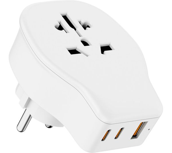 MAPLIN 841DQ USB World Travel Plug Adapter