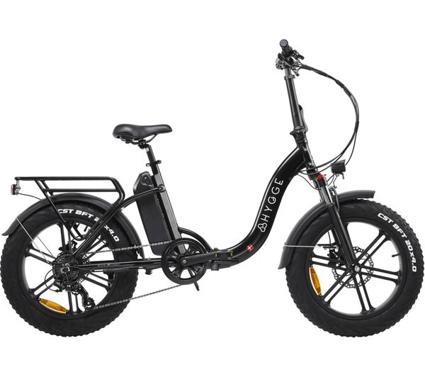Hygge Vester Step Hy0242 Electric Folding Bike Onyx Black