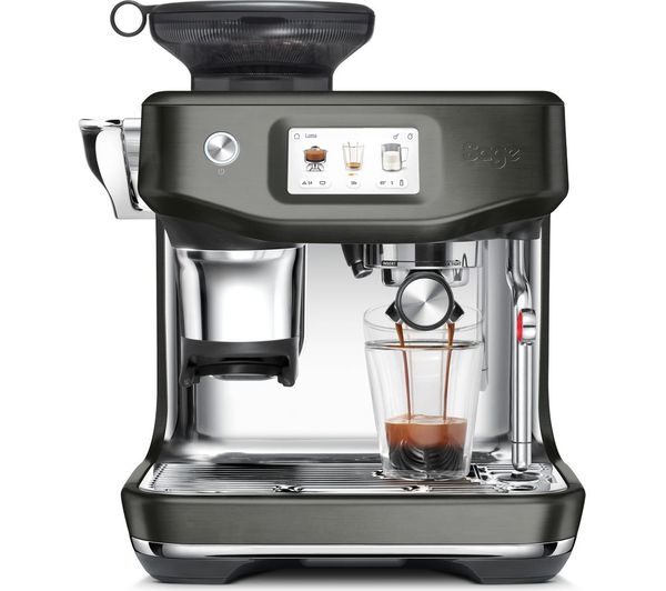 Sage The Barista Touch Impress Ses882 Bean To Cup Coffee Machine Black Stainless Steel