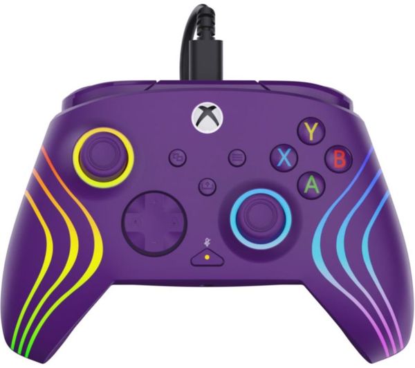 An image of TURTLE BEACH Afterglow Wave Wired Controller for Xbox - Purple