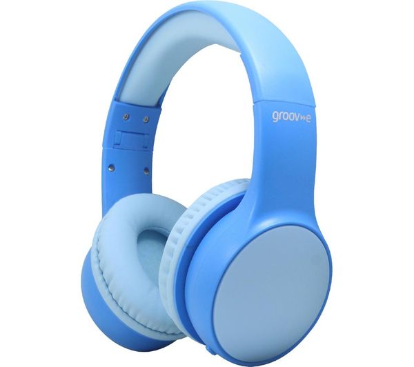 Groov E Kidz Wireless Bluetooth Kids Headphones Blue