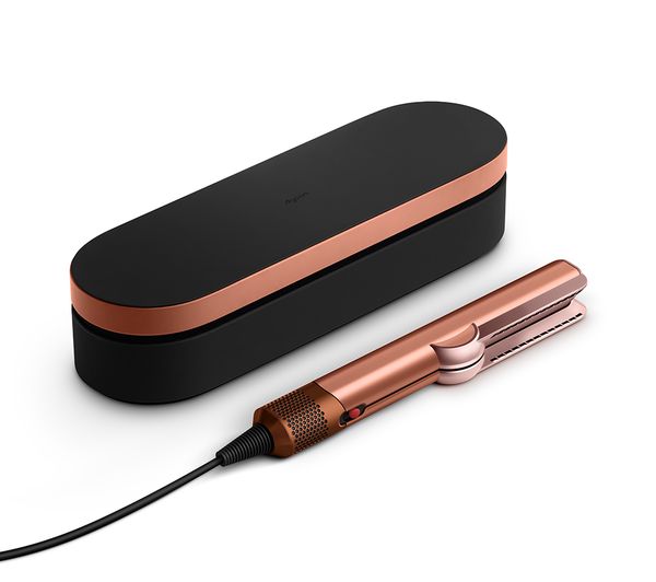 Dyson Airstrait Hair Straightener Amber Silk Pink Champagne