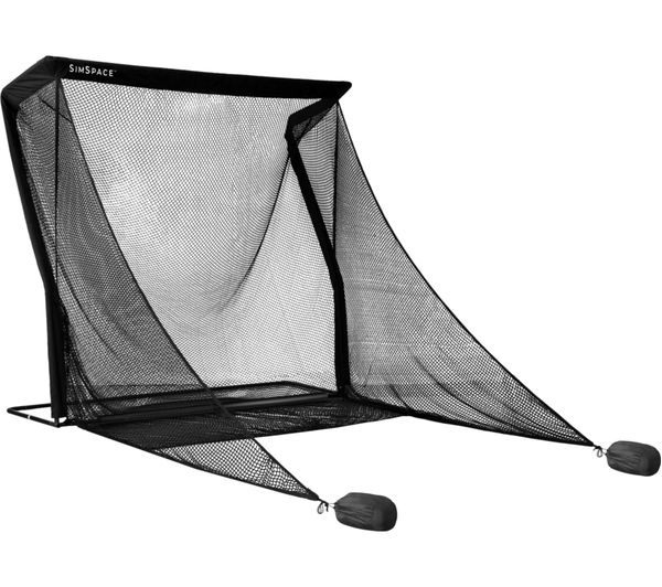 Simspace Deluxe Home Golf Driving Net Black