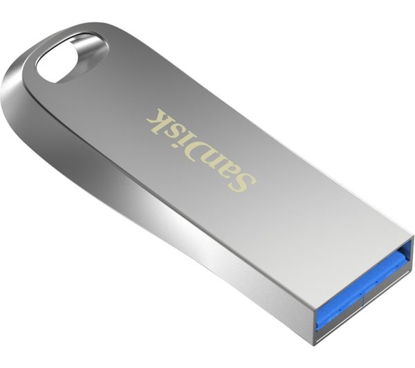 An image of SANDISK Ultra Luxe USB 3.2 Memory Stick - 64 GB, Silver