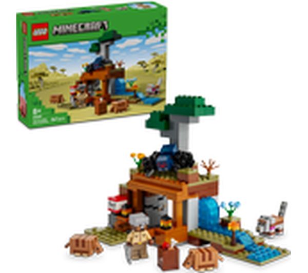 An image of LEGO Minecraft 21269 The Armadillo Mine Expedition Set