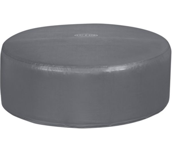 An image of LAY-Z-SPA BW60317 Small Round Thermal Hot Tub Cover - Grey