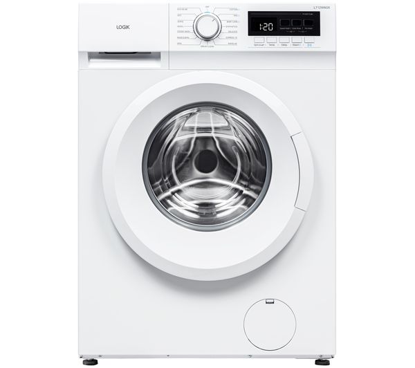 An image of LOGIK L712WM26 7 kg 1200 Spin Washing Machine - White