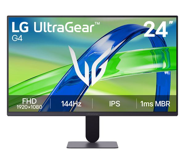 An image of LG UltraGear 24G411B-B Full HD 24" IPS Monitor - Black