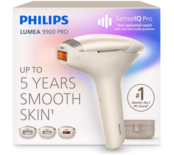 An image of PHILIPS Lumea 9900 Pro BRC232/02 IPL Hair Removal System - White