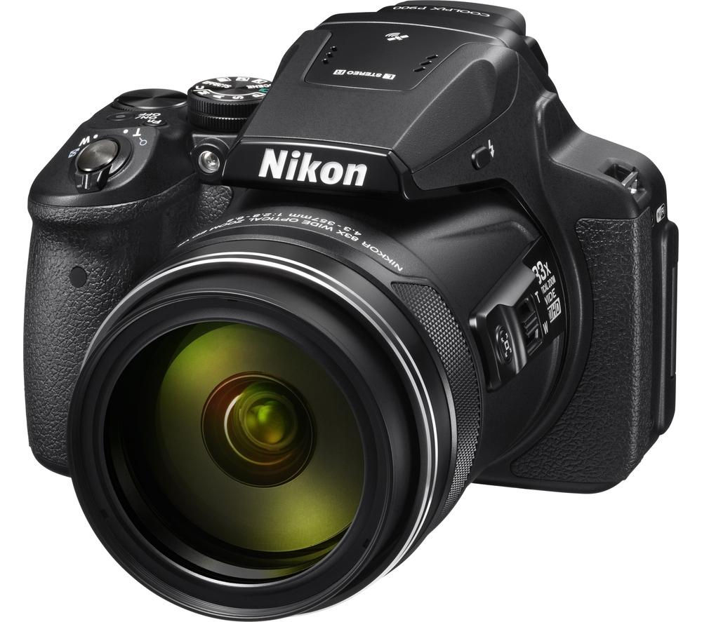 Buy NIKON COOLPIX P900 Bridge Camera - Black | Free Delivery | Currys