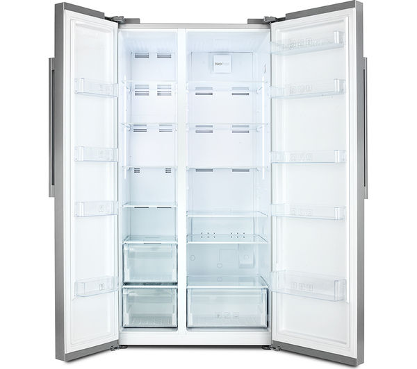 Buy BEKO RAS121LS AmericanStyle Fridge Freezer Silver Free