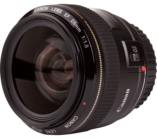 CANON EF 28 mm f/1.8 USM Wide-angle Prime Lens Deals | PC World